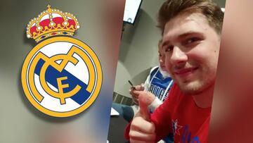 El madridismo de Doncic llega a cotas inconmensurables: en el All Star y mientras comía...