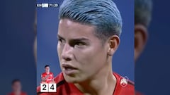 Así fueron los goles y asistencias de James en Qatar