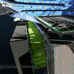 New Bernabéu: animation shows Real Madrid's retractable pitch in action