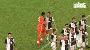Este Cristiano no se veía en Madrid: su reacción con Buffon al acabar el partido...