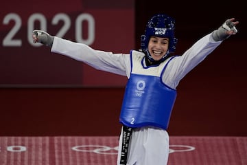 La madrileña, puro descaro, logró la primera medalla para España en los Juegos de Tokio. Su plata con sólo 17 años impulsó al equipo. Venía de proclamarse campeona de Europa absoluta y en 2019 había logrado el Europeo Sub-21 con 16 años. Un talento natural que Jesús Ramal ha sabido pulir en el Hankuk de San Sebastián de los Reyes. 