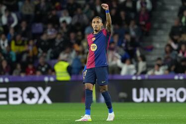 Las rotaciones de Flick le dejaron en el banquillo en el inicio, pero terminó saliendo en el descanso para resucitar a su equipo. Cumplió su misión y volvió a ser decisivo, empatando el partido con el Valladolid. Fue un gol de pillo, de oportunista, de cazador, aprovechando un mal despeje de André Ferreira.