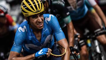 Mikel Landa sigue su proceso de recuperación de forma lenta