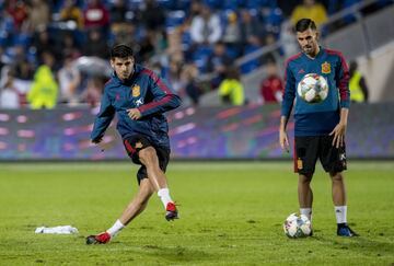 Álvaro Morata y Dani Ceballos.