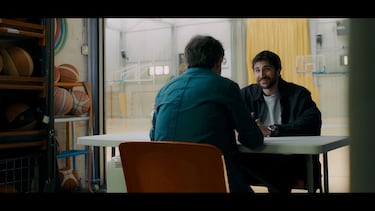 Ricky Rubio habla con Jordi Évole.