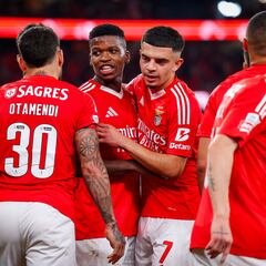 El Benfica golea en Liga antes de recibir al Atlético de Madrid
