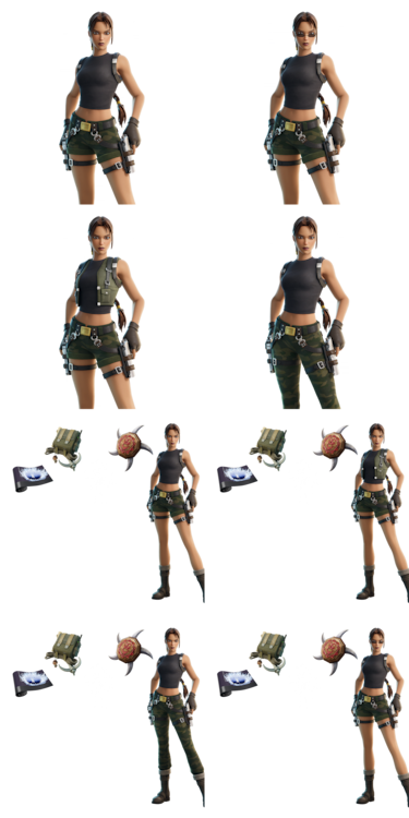 Lara Croft de Tomb Raider vuelve a Fortnite con una nueva skin basada en la peor entrega de la saga