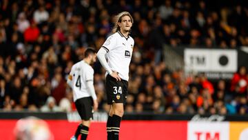 17/01/24 PARTIDO UNICO COPA DEL REY OCTAVOS
VALENCIA - CELTA VIGO
TERCER GOL ANASTASIOS DOUVIKAS 1-3 TRISTEZA YAREK GASIOROWSKI