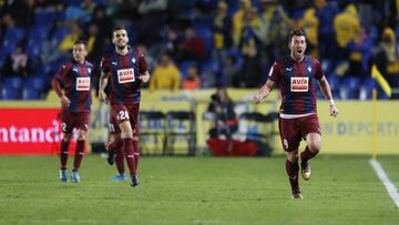 Las Palmas 1 - Eibar 2: resumen, resultado y goles del partido