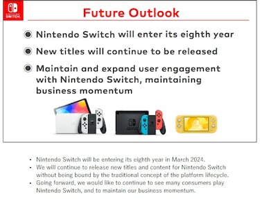 Nintendo se compromete con Switch y prescindirá del “concepto tradicional de ciclo de una plataforma”