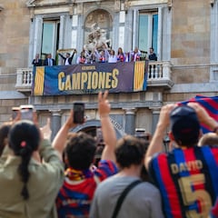 Un detenido por presunto delito sexual en la celebración de la Champions del Barça