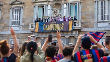 Un detenido por presunto delito sexual en la celebración de la Champions del Barça