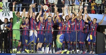 Since their last group-stage exit, Barcelona have won the Champions League four times, most recently in 2015.