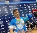 Antunes: "Es muy difícil jugar a un toque con el césped así"