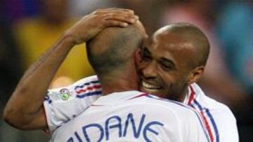 Zidane defiende a Henry: "Thierry no es un tramposo"
