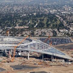 Muere trabajador en SoFi Stadium y paran la construcción