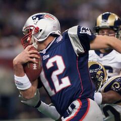 When did Tom Brady get drafted and win his first Super Bowl?