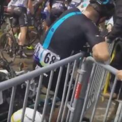 La seguridad en el ciclismo, en duda tras la caída en Bélgica