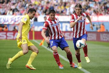 Atlético de Madrid: 2008-12 
Oporto: 2012-15