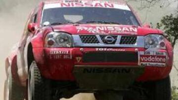 <b>BAJA PORTUGAL. </b>Marc Blázquez y su copiloto, Nacho Salvador, se han impuesto tras 1.300 kilómetros de recorrido total por Portugal y España.