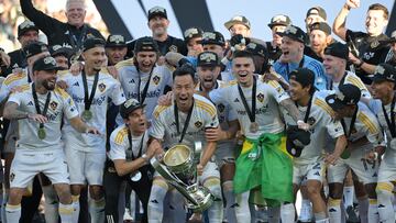 Carlos Garcés, campeón de la MLS con LA Galaxy