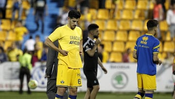 Chema Rodríguez cabizbajo tras saber que no entraban en playoff