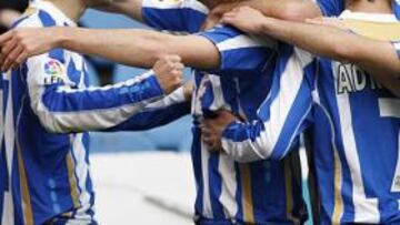 <strong>GOLEADA.</strong> El Deportivo remontó un resultado adverso y acabó goleando.