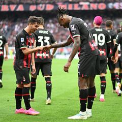 AC Milan’s Rafael Leão is in incredible form: scored 2 goals against Lecce