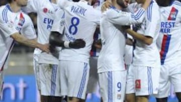 El Lyon llegará al Bernabéu tras ganar al Sochaux