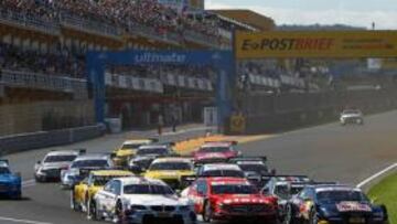 <b>ESPECTÁCULO EN CHESTE. </b>El Campeonato Alemán de Turismos fue protagonista ayer en Cheste.