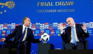 Fifa chief Infantino: doping not a problem in football