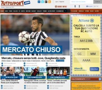 Portadas de la prensa extranjera