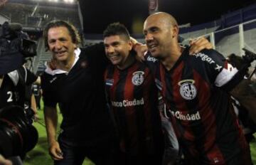 En San Lorenzo, en tanto, fue campeón en el torneo de Apertura 2013.