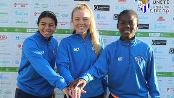 Los tres fichajes del Sporting Huelva ya están a las órdenes de Antonio Toledo.