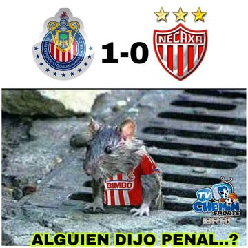 Los memes celebran la victoria de Chivas y acaban con Pumas