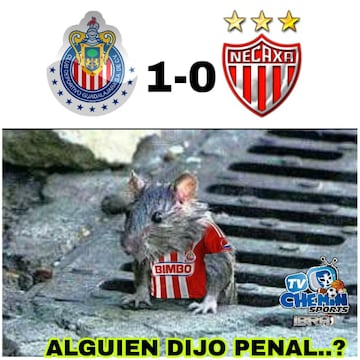 Los memes celebran la victoria de Chivas y acaban con Pumas