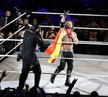 Las mejores imágenes de los combates WWE en Madrid