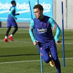 Dest y Braithwaite se entrenan con el grupo