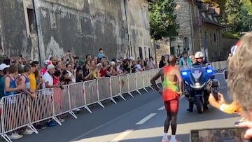 El momento en el que Kipchoge no puede más y se frena en plena maratón: la secuencia es muy dura