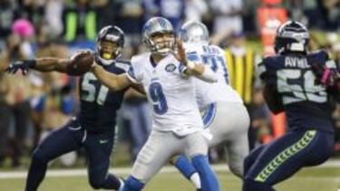 El quarterback de Lions, Matthew Stafford, siente este año mucha más presión de las defensas rivales.