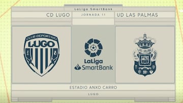 Resumen y goles del Lugo vs. Las Palmas de LaLiga SmartBank