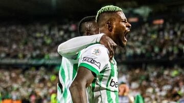 Dairon Asprilla en la Superliga BetPlay con Atlético Nacional