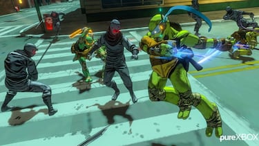 Las Tortugas Ninja de Platinum se dejan ver en estas imágenes