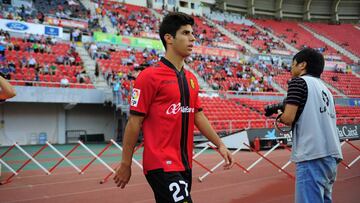 Asensio con el Mallorca.