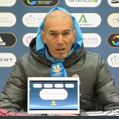 Zidane, a Tebas: "No eran excusas, era una evidencia"