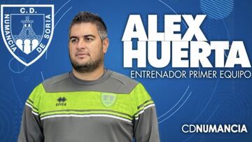 Alejandro Huerta coge las riendas del Numancia