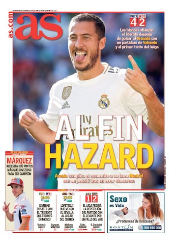 Las portadas de AS de octubre