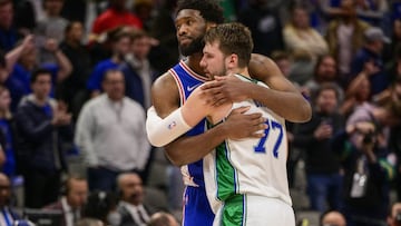 Embiid baila al son de Luka Doncic