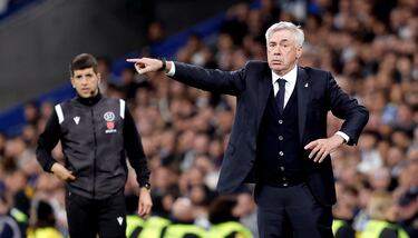 Carlo Ancelotti, entrenador del Real Madrid.