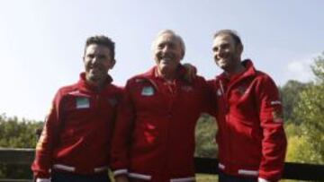 Purito Rodr&iacute;guez, Javier M&iacute;nguez y Alejandro Valverde en los pasados Mundiales de Ponferrada
